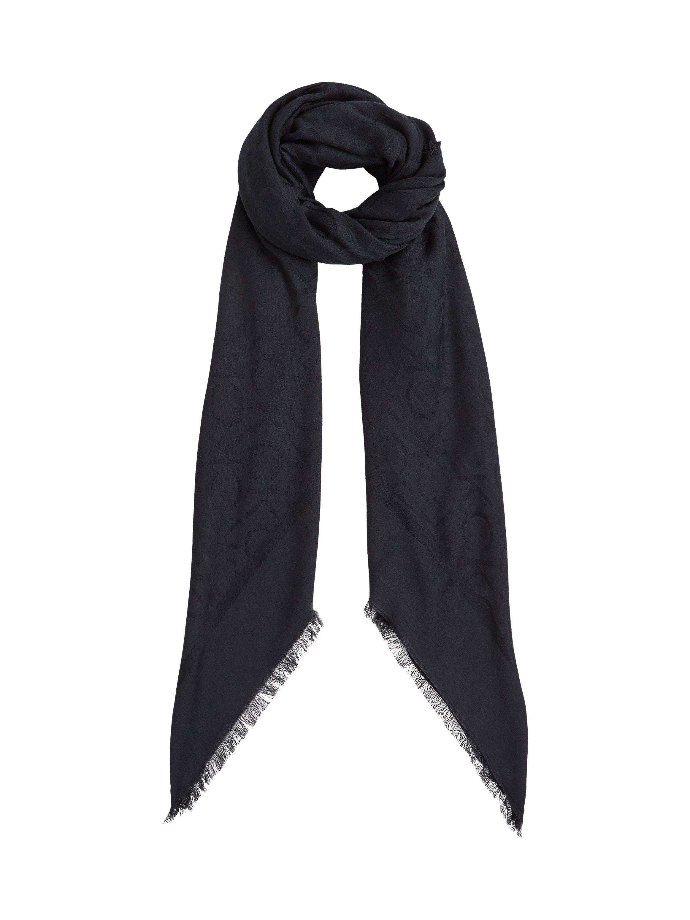 Calvin Klein Schal SHINY JACQUARD MONOGRAM günstig online kaufen