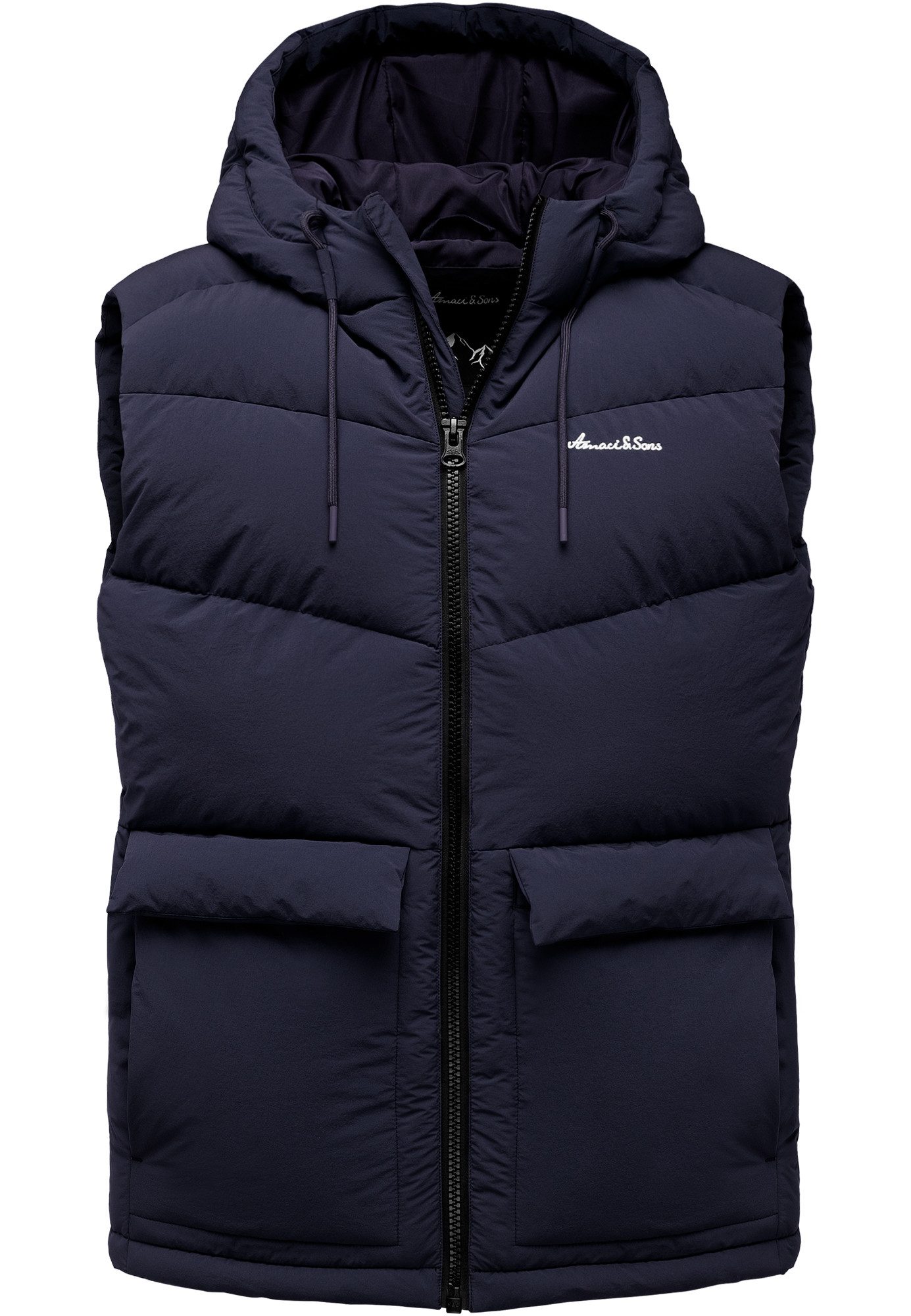 Amaci&Sons Steppweste LOWELL Winterweste Herren Outdoor Winter Weste Jacke günstig online kaufen
