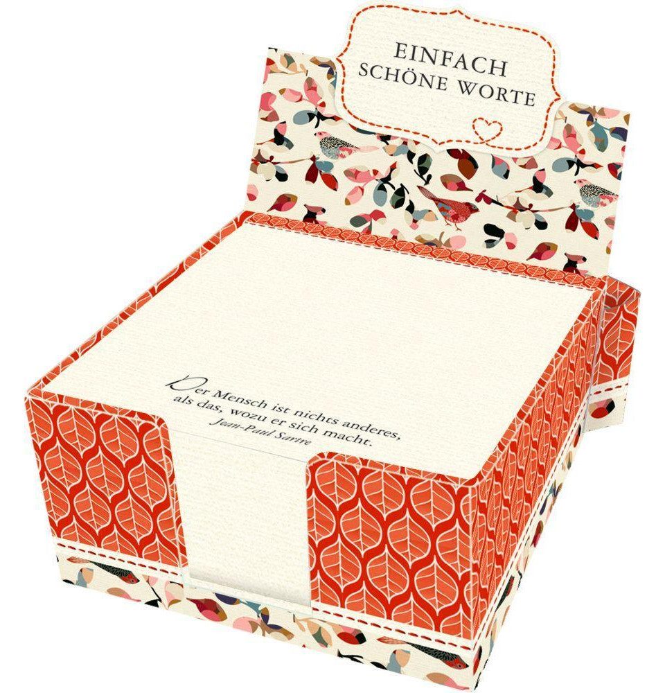 COPPENRATH DIE SPIEGELBURG Fotoalbum Zettelkästchen - Einfach schöne Worte