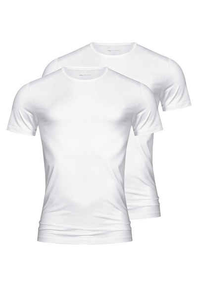 Mey Unterhemd 2er Pack Dry Cotton (Spar-Set, 2-St) Unterhemd / Shirt Kurzarm - Baumwolle -