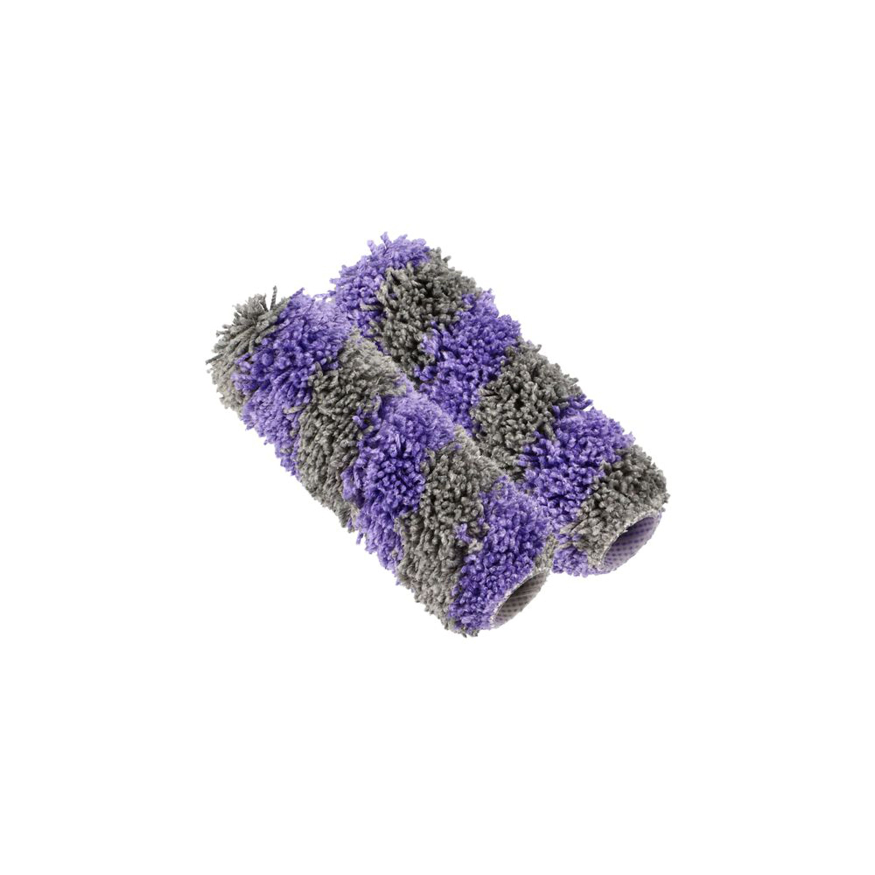 BlueDolphin Farbroller Farbwalze Silver Dolphin 10cm Fh. 20mm - Fassade (Double-pack, 2-St., Cover Silver), Gutes Abrollen, Präzise Kanten, Langlebig