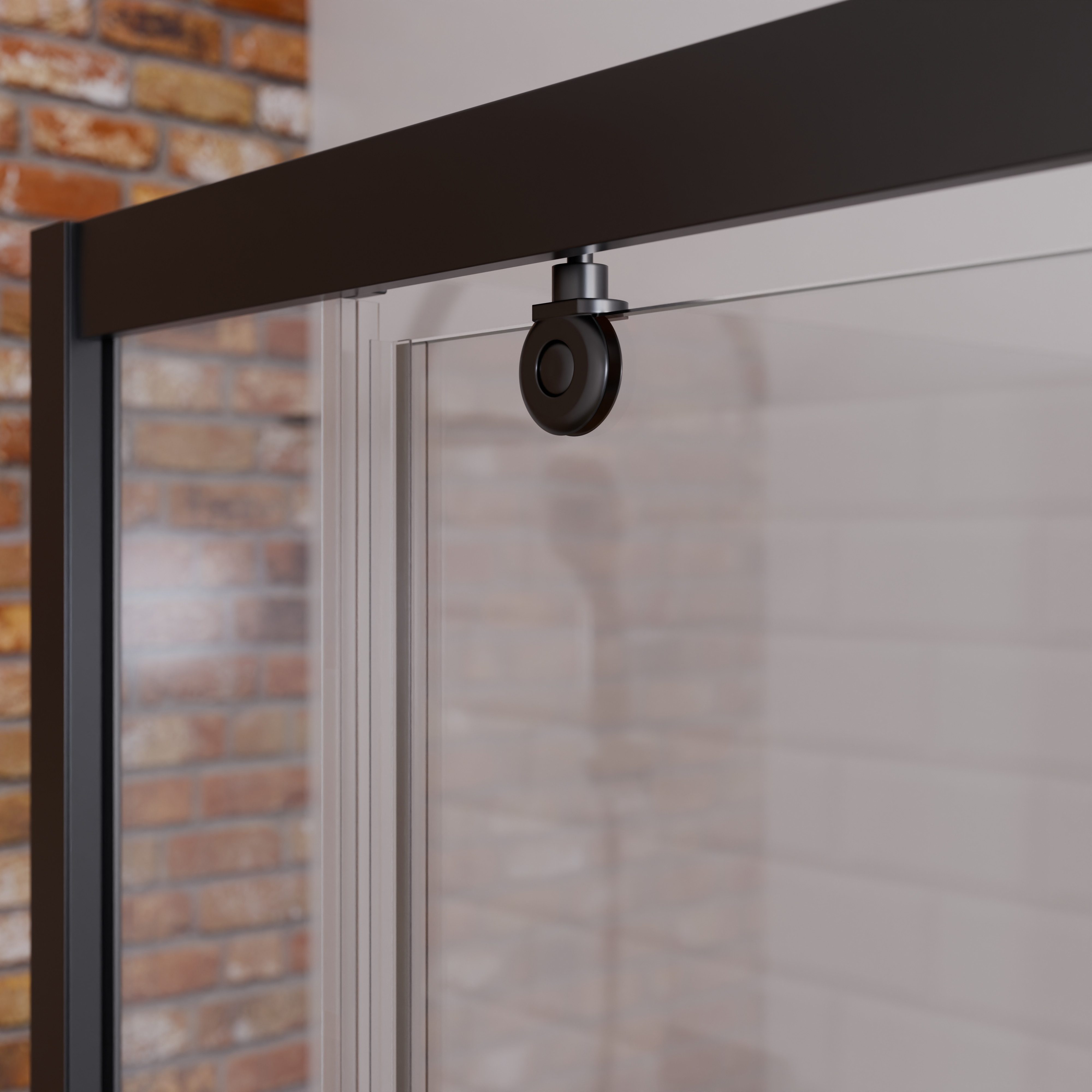 Schulte Komplettdusche Jersey, BxT: 90x90 cm, 5 mm Sicherheitsglas, Komplett-Set, inkl. Duschwanne, U-Form, Drehtür