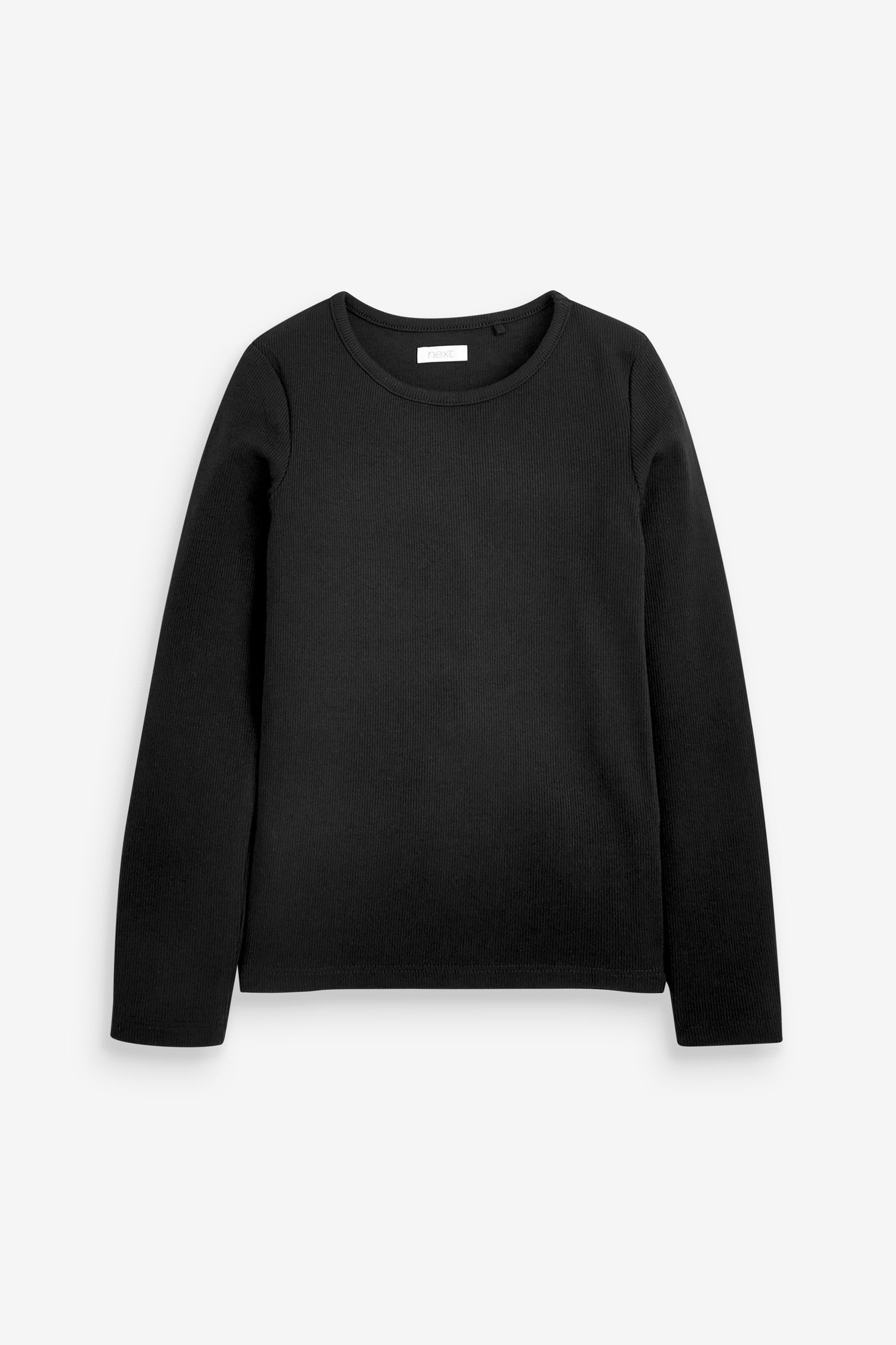 Langarmshirt Geripptes Langarmshirt