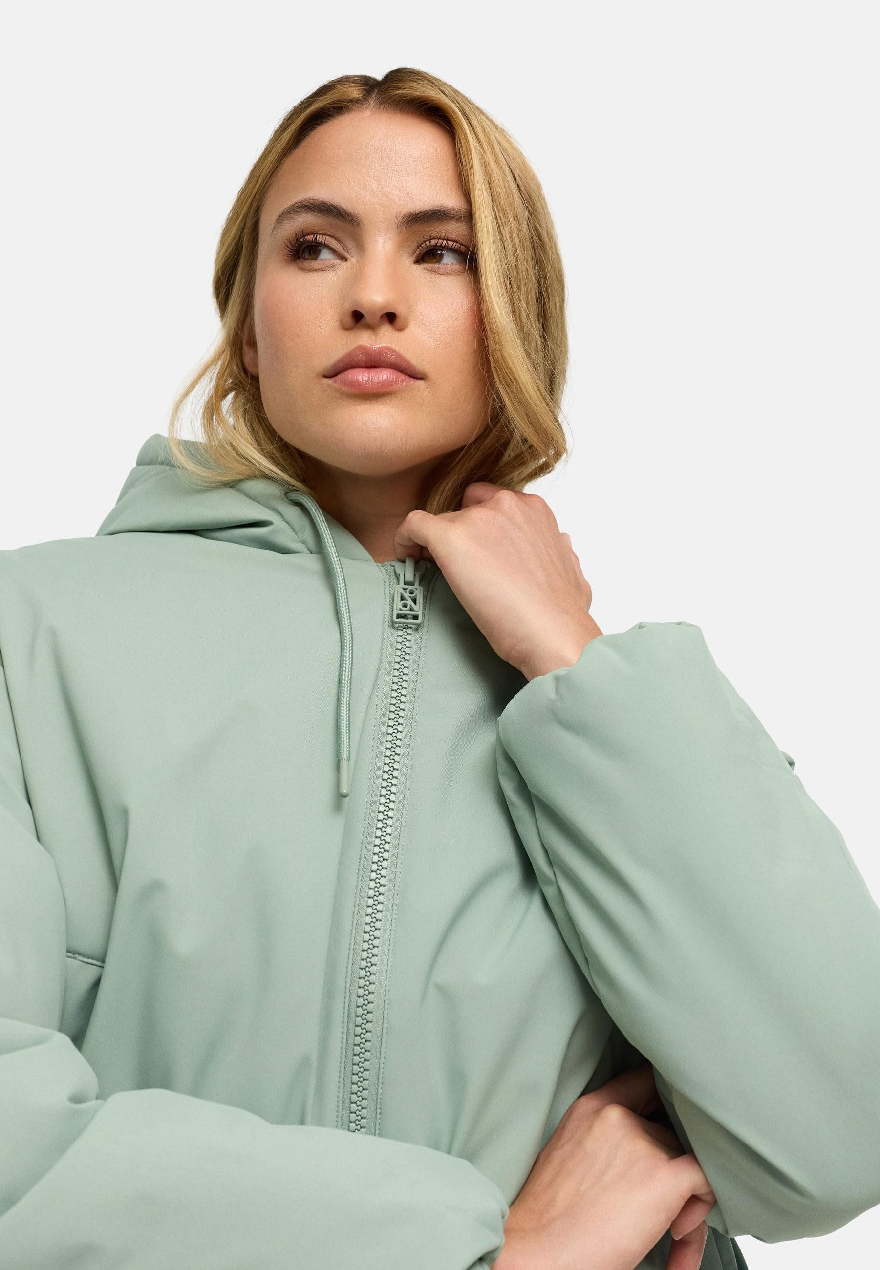 Navahoo Winterjacke Biscuitaa 14 Kurze warme Damenjacke – Bild 4 von 5
