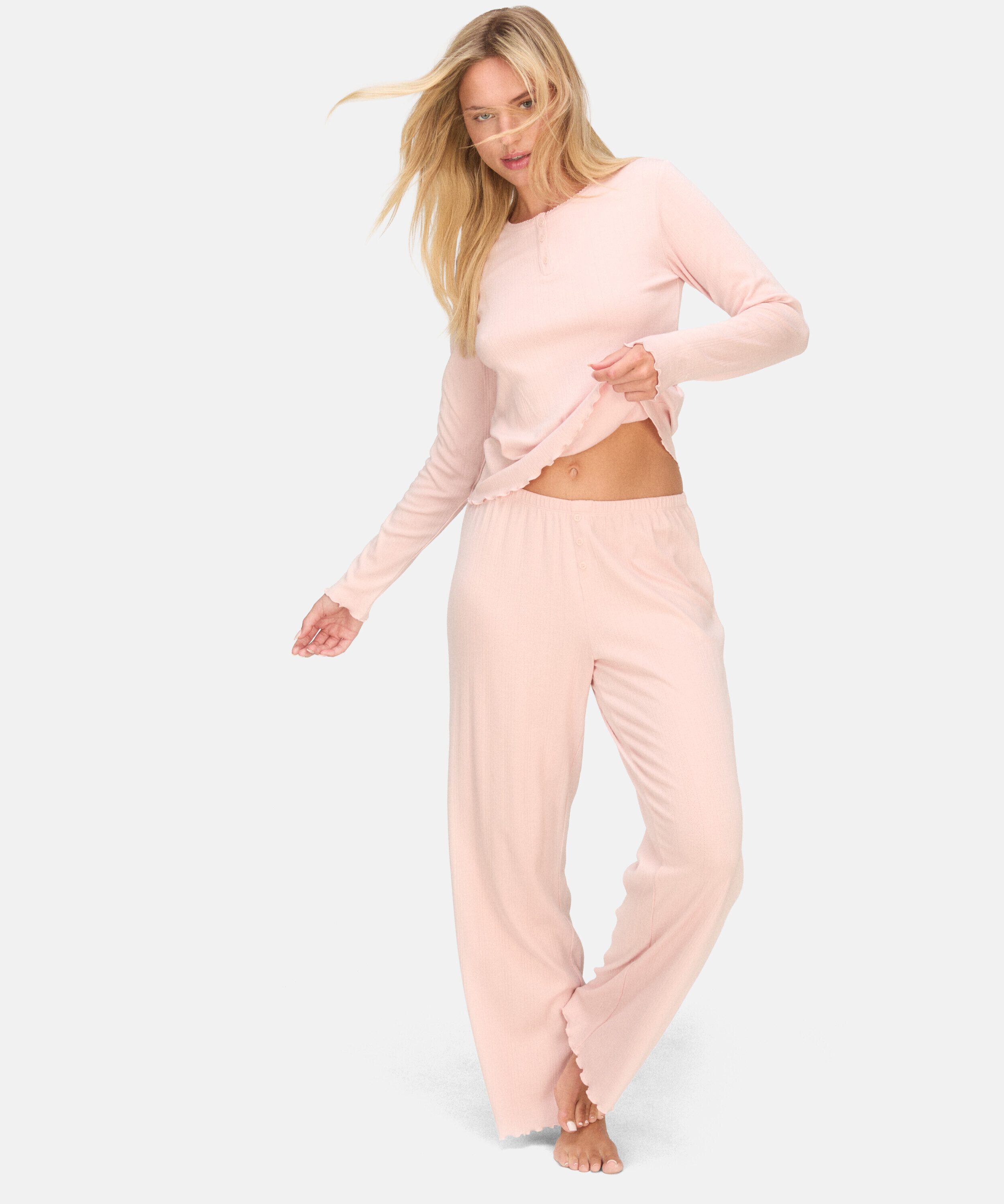 Hunkemöller Pyjama Top Pointelle