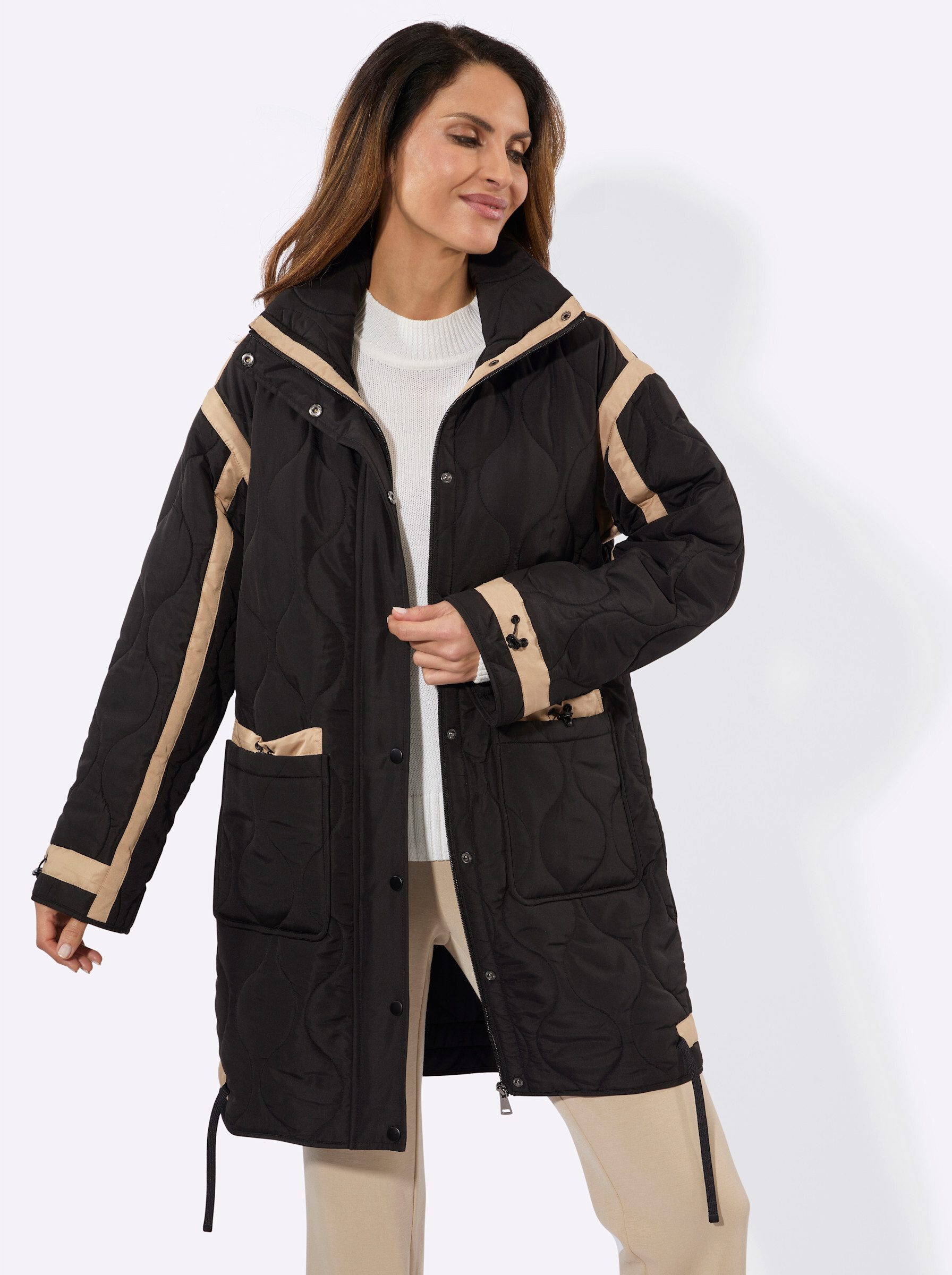 Allwetterjacke Steppjacke Langarm