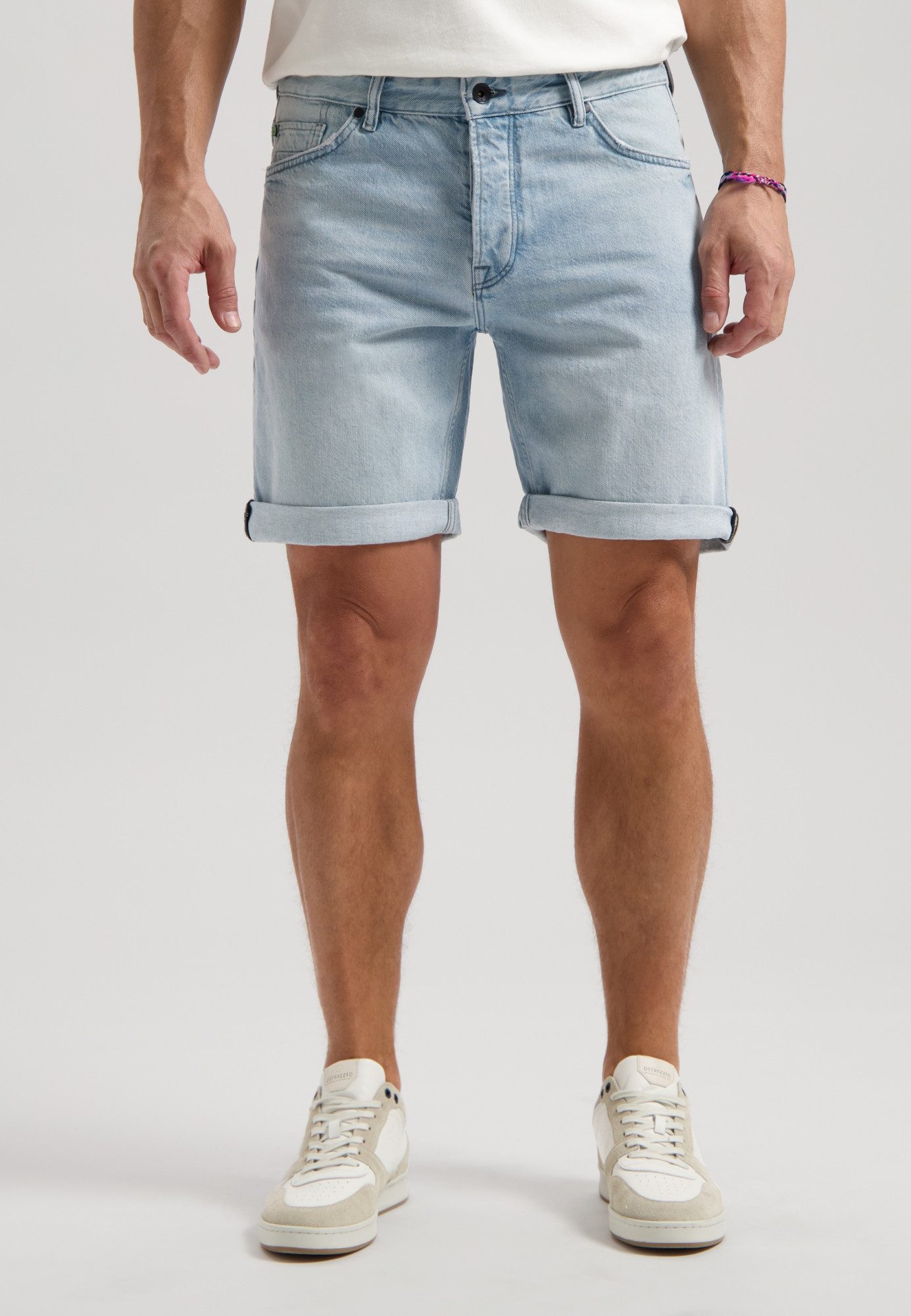 Dstrezzed 5-Pocket-Jeans DS_Gent D Shorts Venice Beach Bleach