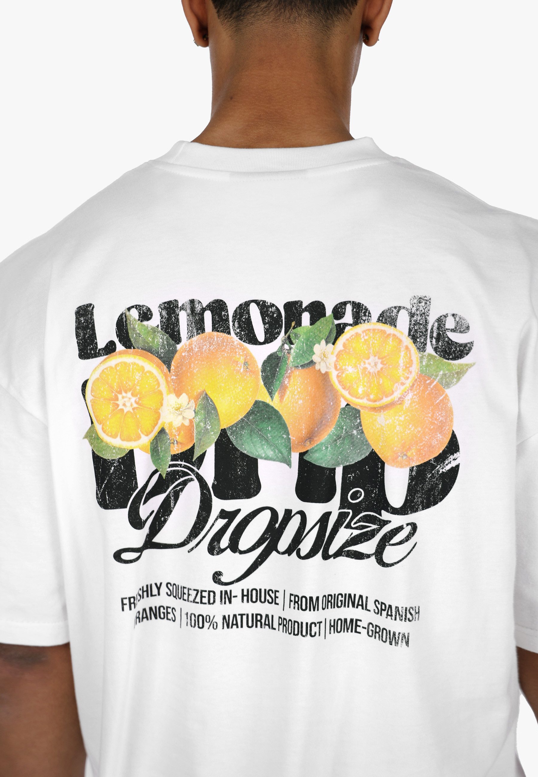 Dropsize T-Shirt Dropsize HEAVY OVERSIZE ORANGE LEMONADE T-SHIRT (1-tlg)