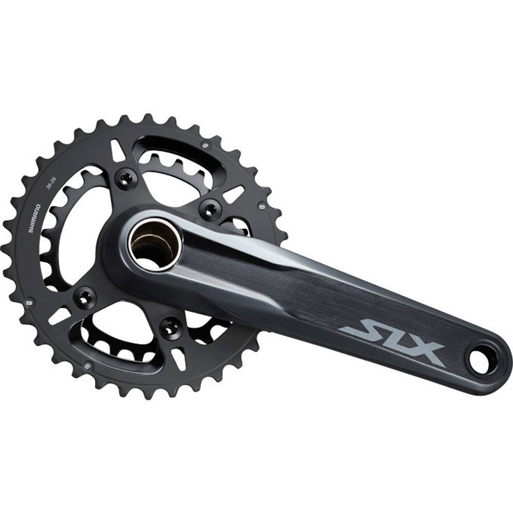 Fahrradkurbel SHIMANO Kurbel SLX FC-M7120-B2 165mm 36X26Z. Hollow 2 CL:3mm schwarz g