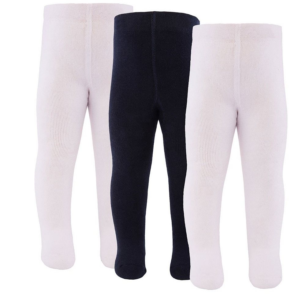 Ewers Strumpfhose Strumpfhose 98% Baumwolle (3 St. 3er-Set) 98% Baumwolle, 2% Elasthan