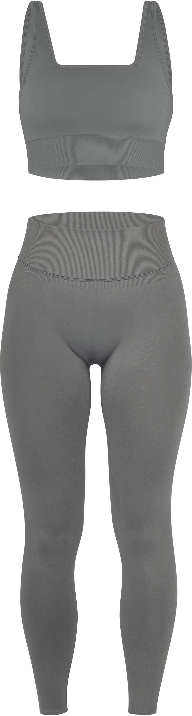 Circle Five Sportanzug, Sport-BH mit Cups und blickdichte Leggings im Set.