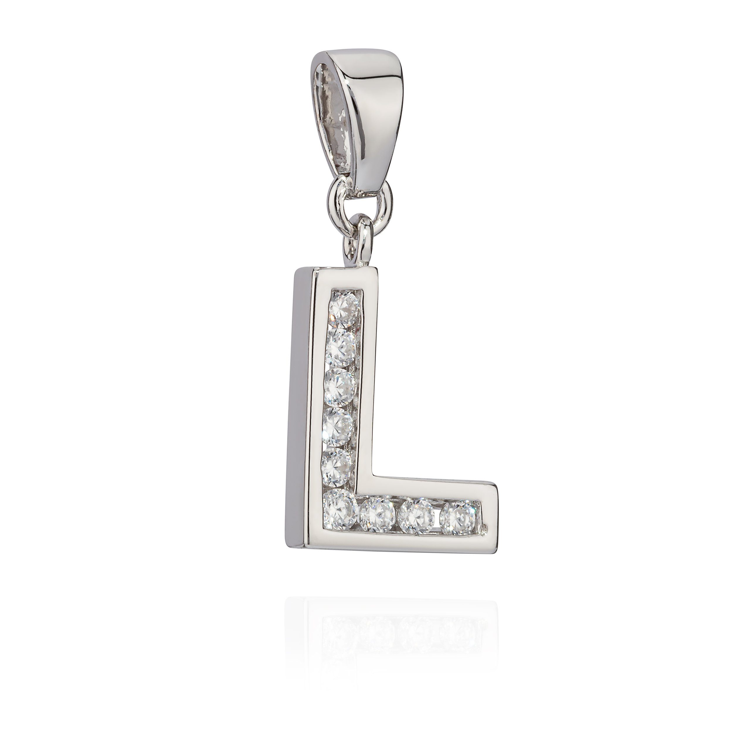 NKlaus Kettenanhänger 13x10mm Kettenanhänger Buchstabe L günstig online kaufen