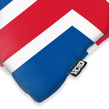 Kissenbezug, VOID, Sofa-Kissen Island Iceland Flagge Fahne Fan Fussball EM WM