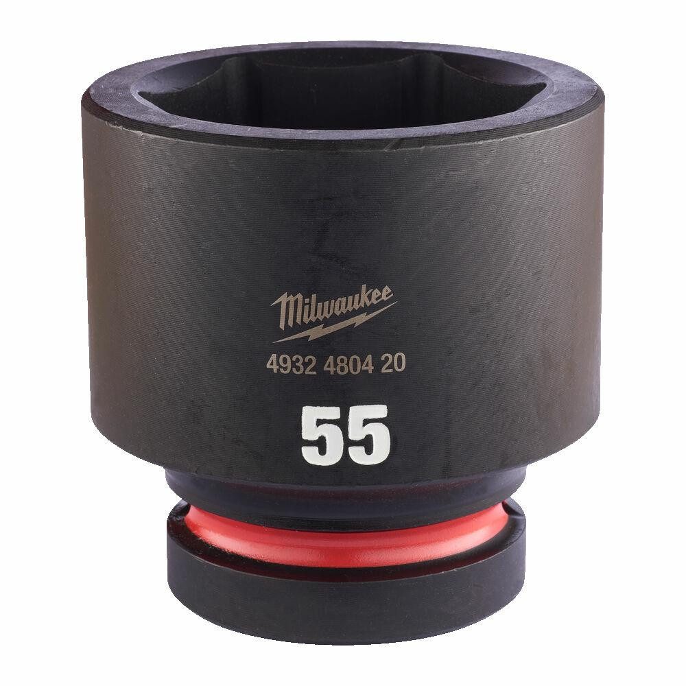 Milwaukee Schlagschrauber MILWAUKEE Schlagschrauber-Nuss 1" 55 mm CR-MO Stahl