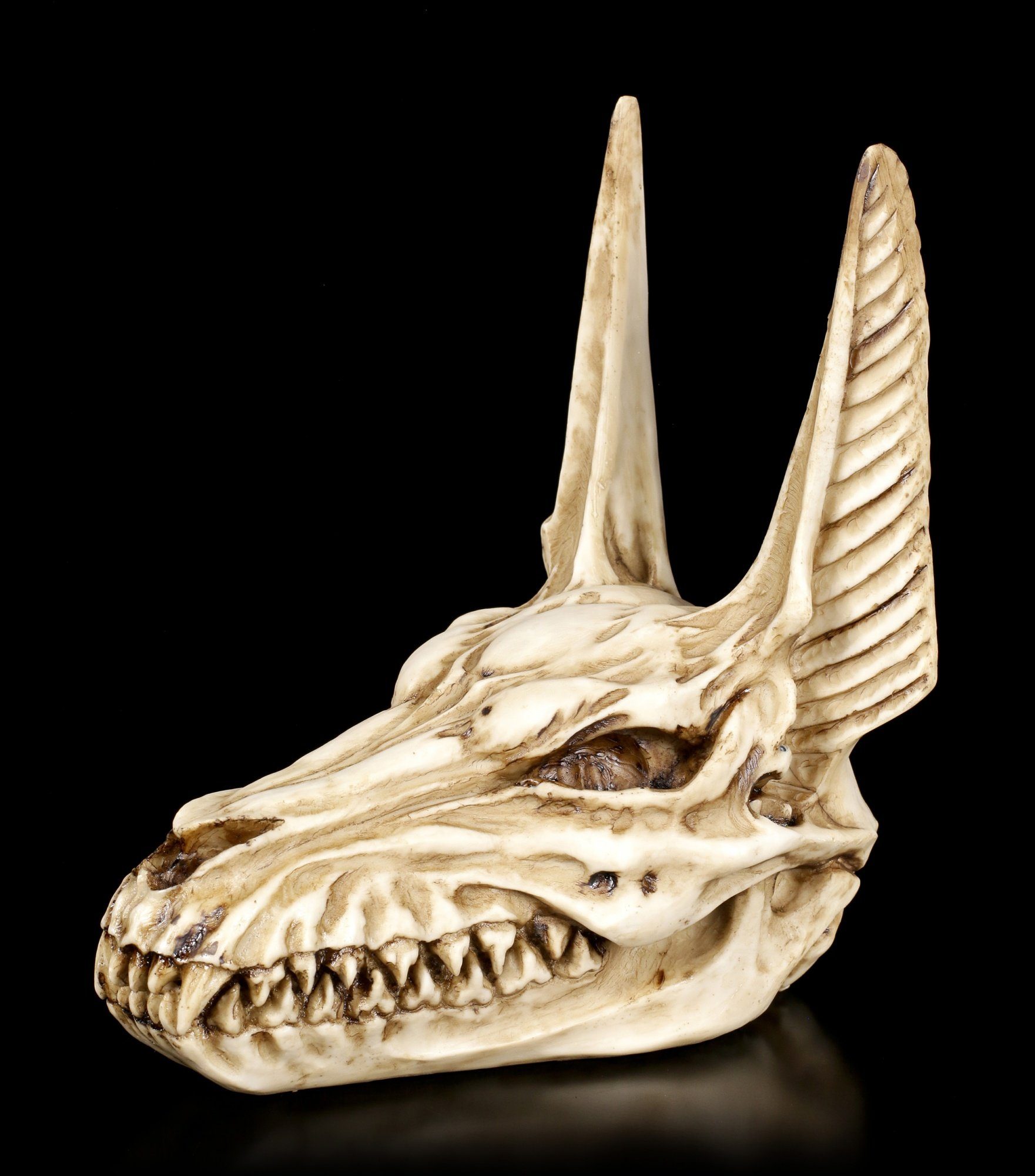 Figuren Shop GmbH Fantasy-Figur Totenkopf - Anubis Gott der Totenriten - Gothic Fantsy Deko