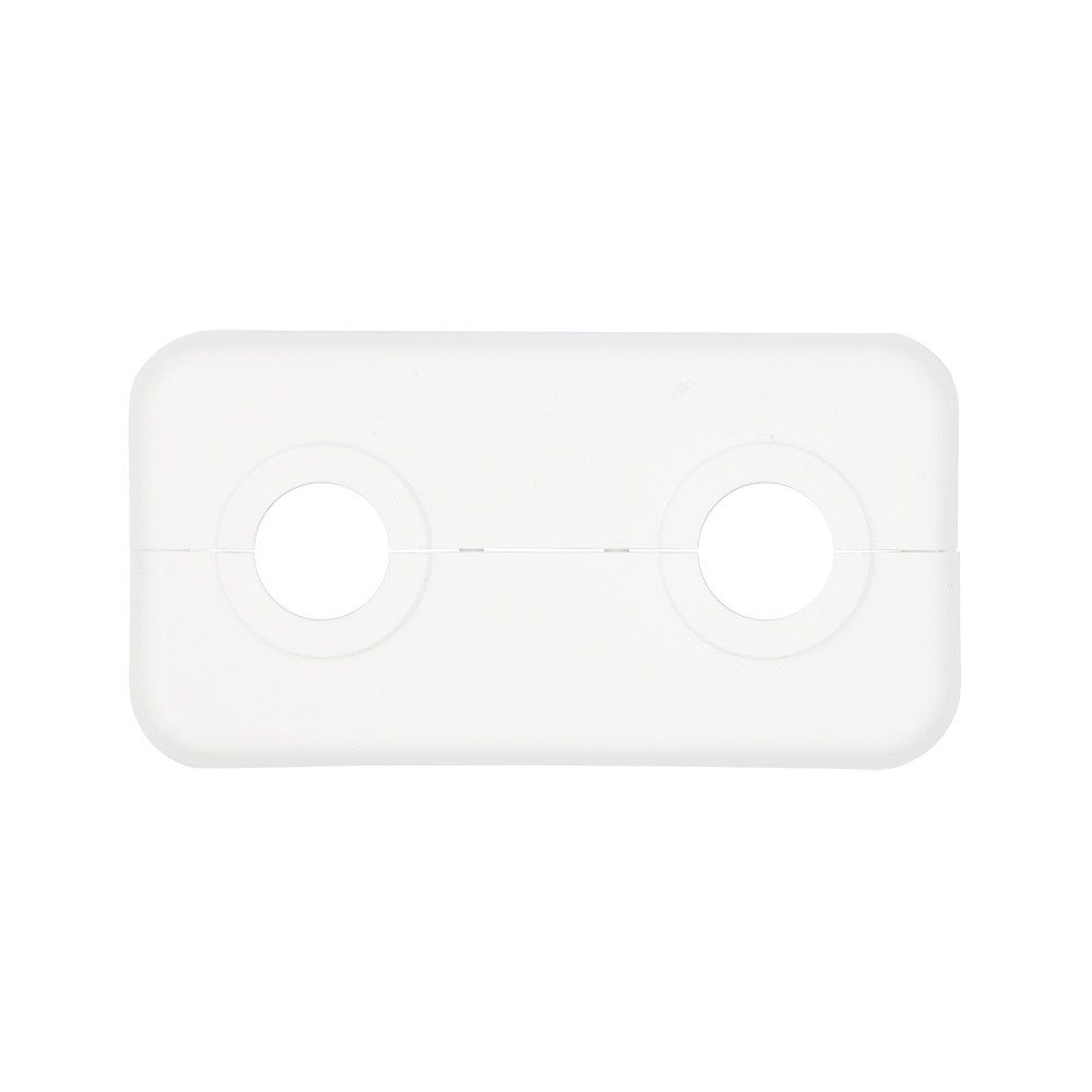 Sanicomfort Heizkörper Doppelrosette 15 mm für Nabenabstand 5 cm