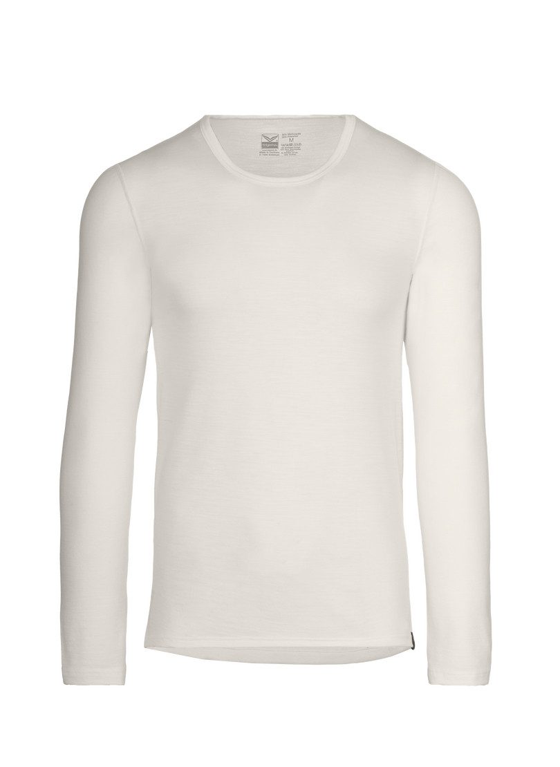 Longsleeve TRIGEMA Sportshirt aus Merinowolle