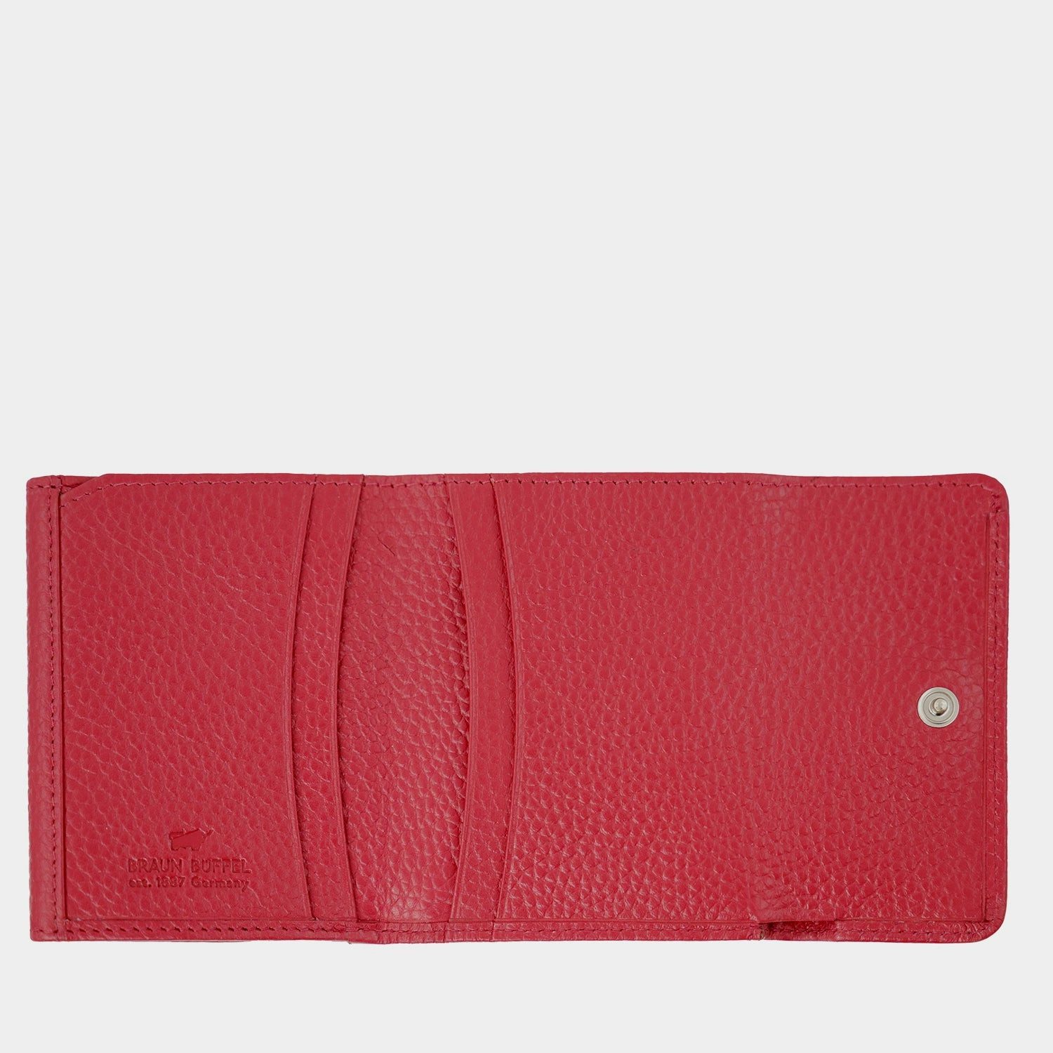 Braun Büffel Geldbörse HANNA RFID Geldbörse 5CS red günstig online kaufen