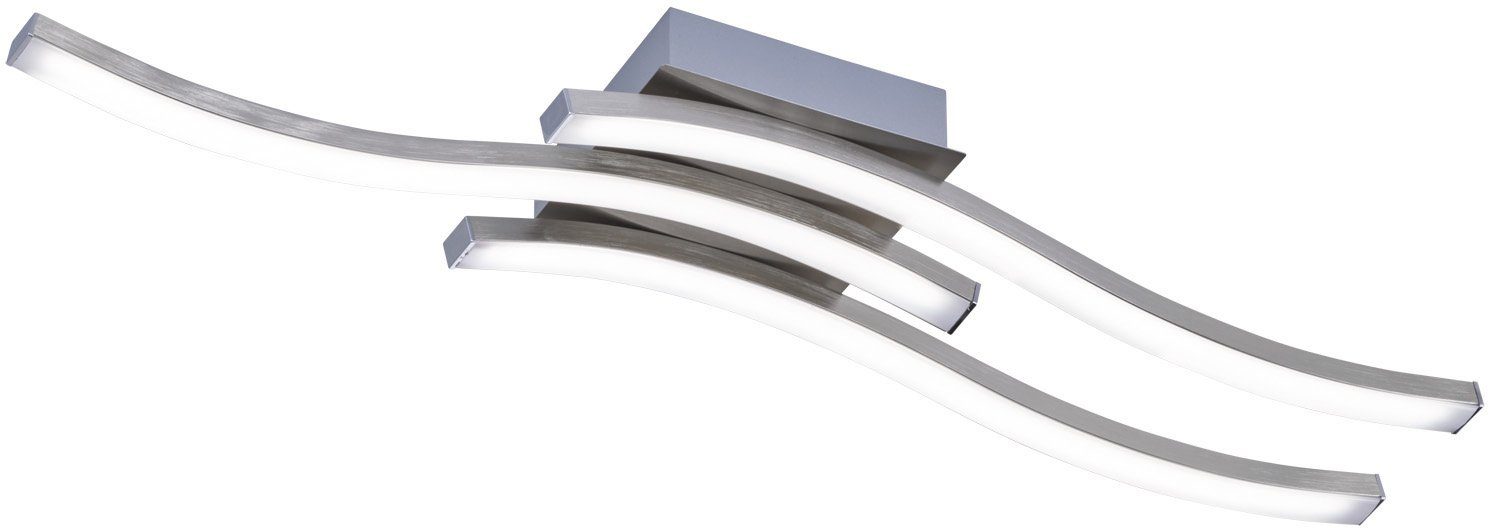 Reality Leuchten LED Deckenleuchte Route, LED fest integriert, Warmweiß, mo günstig online kaufen