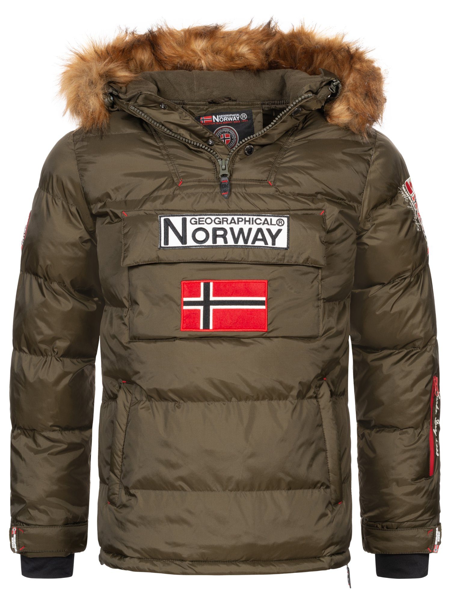 Geographical Norway Winterjacke Herren Jacke Windbreaker Anorak H-365