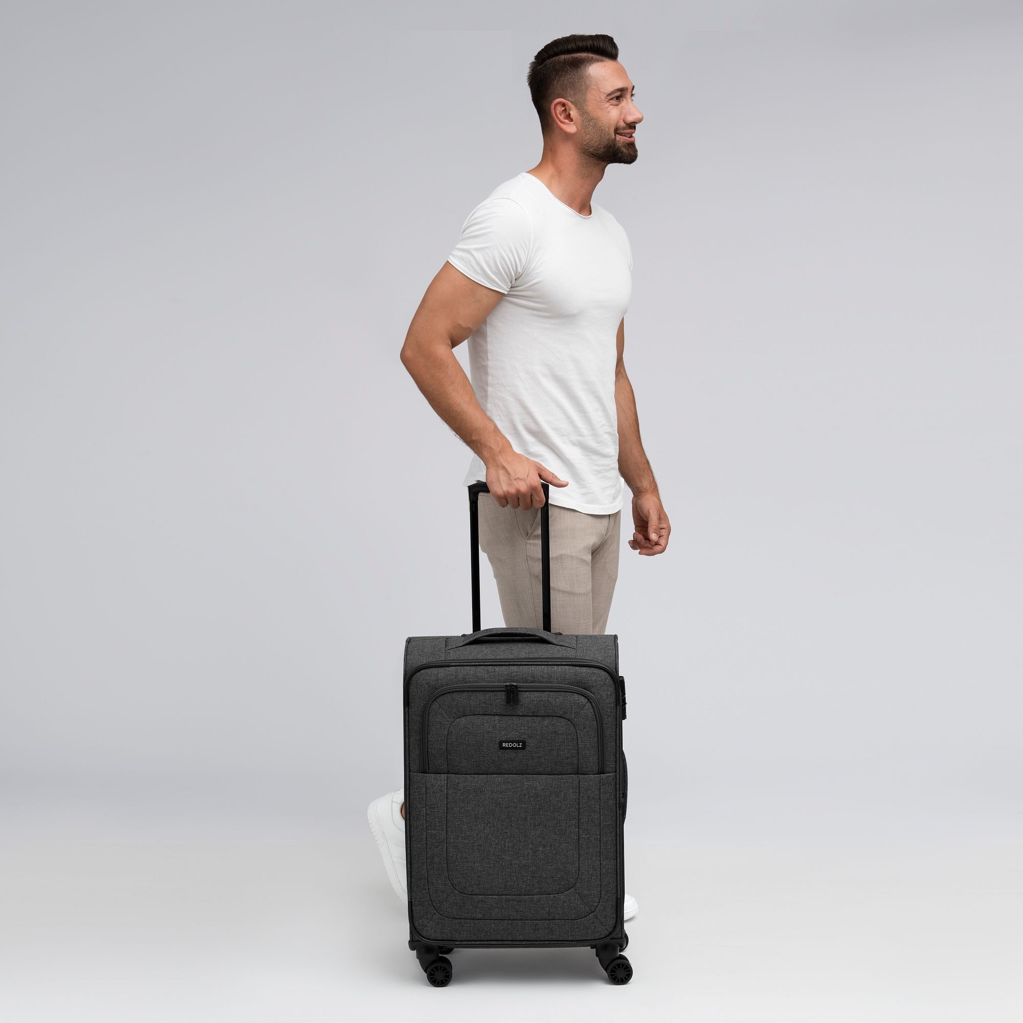 Redolz Weichgepäck-Trolley Essentials 12, 4 Rollen, Polyester
