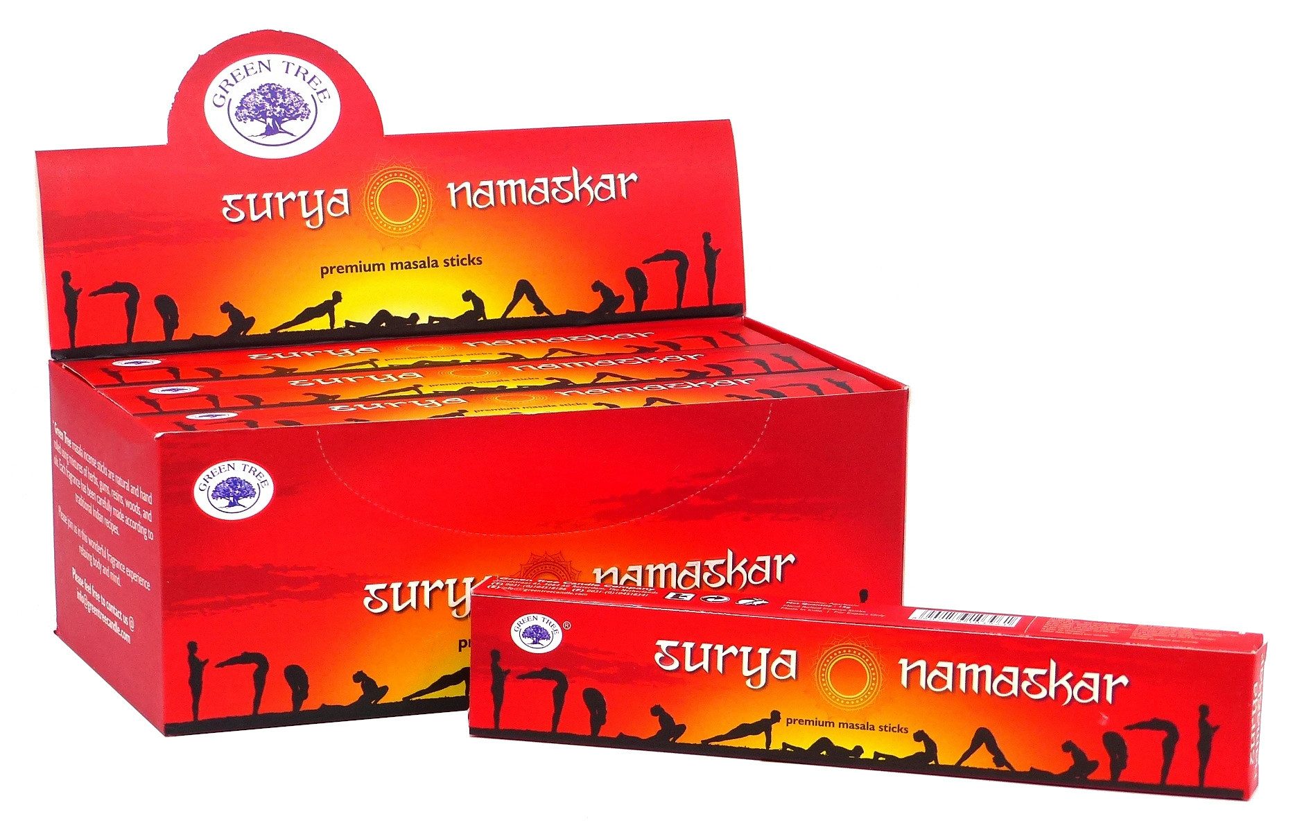 Green Tree Räucherstäbchen Green Tree Incense "Surya Namaskar" 15gr.