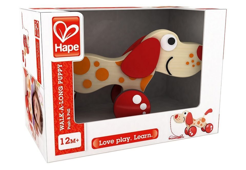 Hape Nachziehtier Hündchen Puppy, Fördert Feinmotorik, günstig online kaufen
