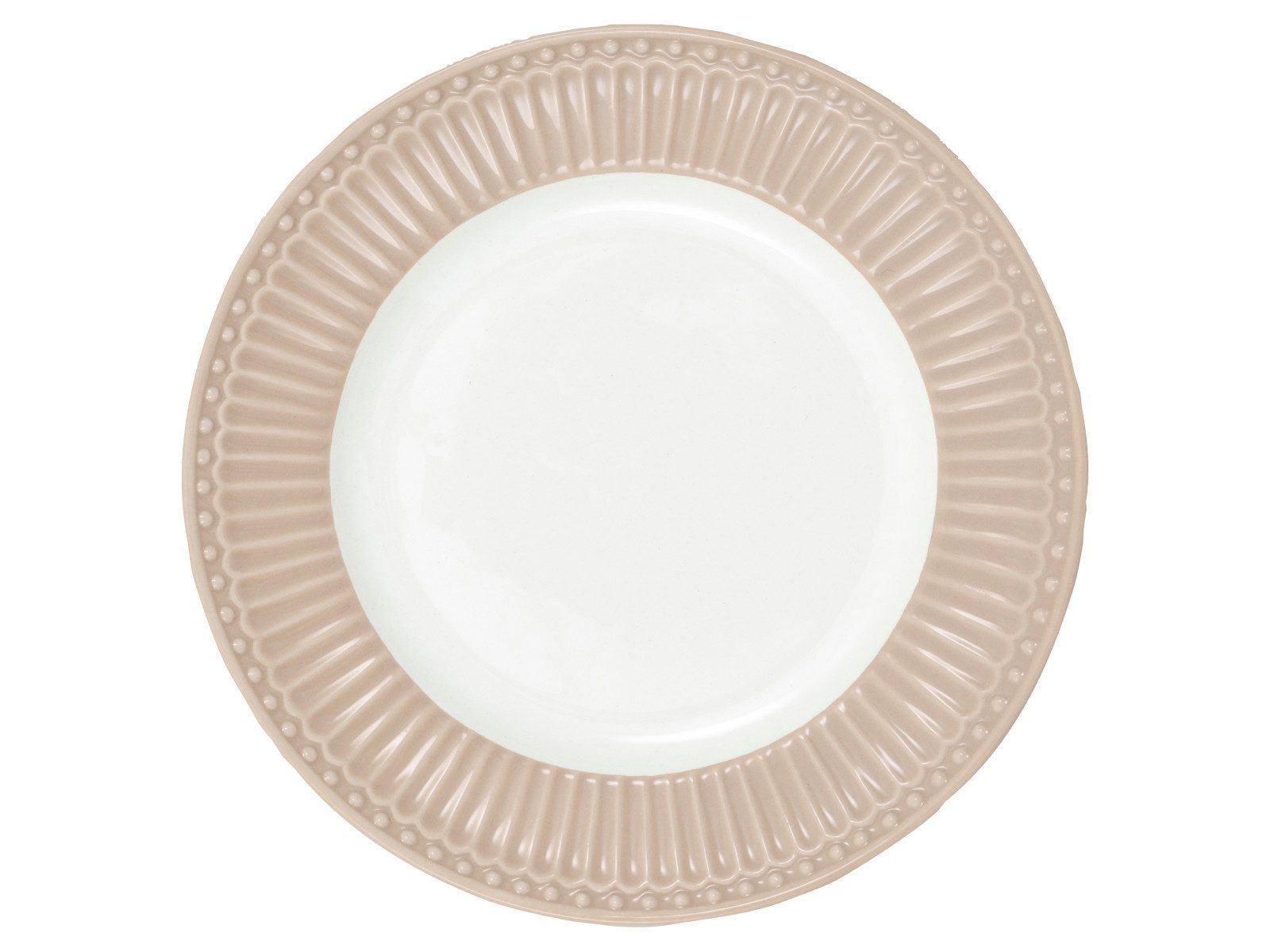 Greengate Frühstücksteller Alice Frühstücksteller klein creamy fudge 17,5cm