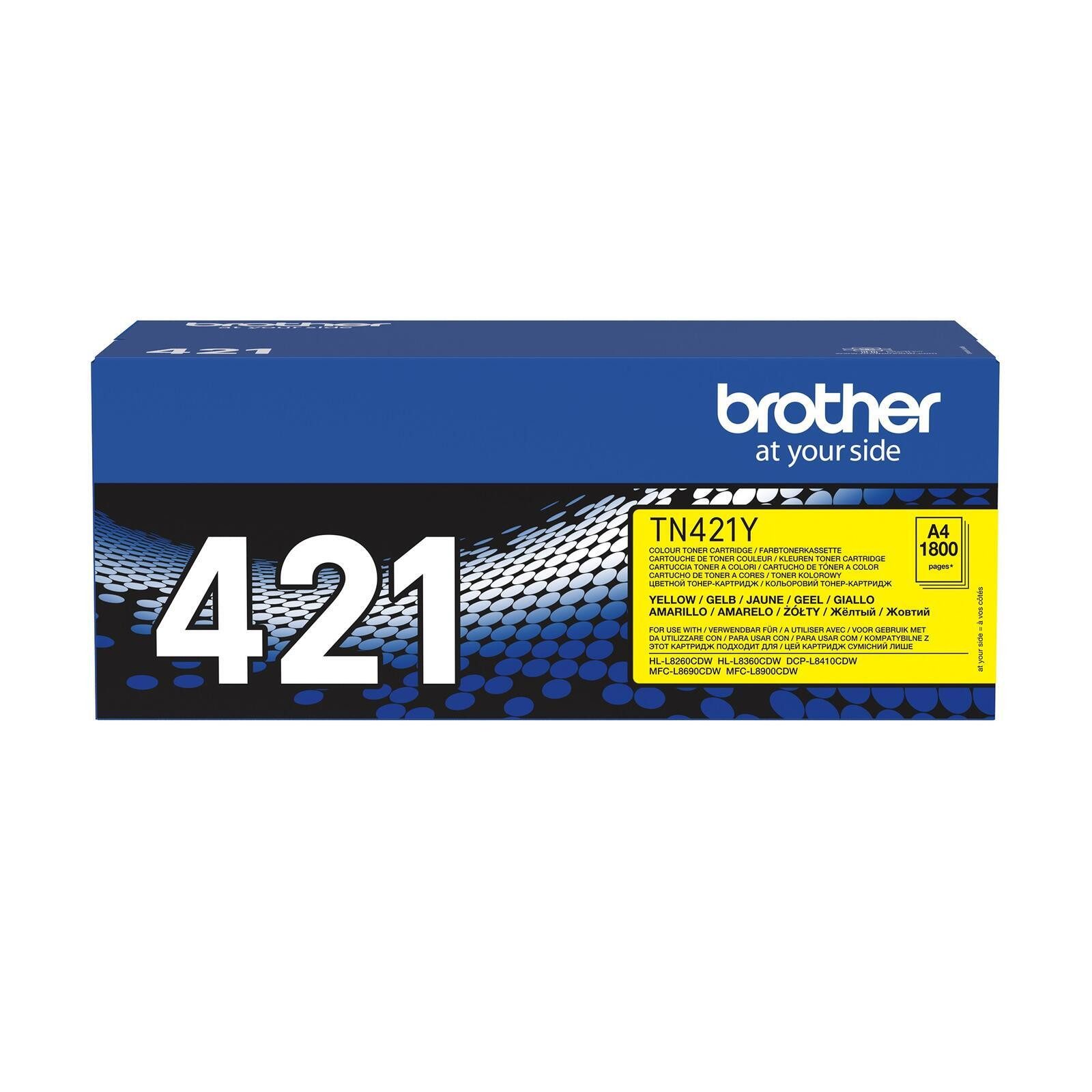Brother Tonerkartusche Brother TN421Y Toner gelb