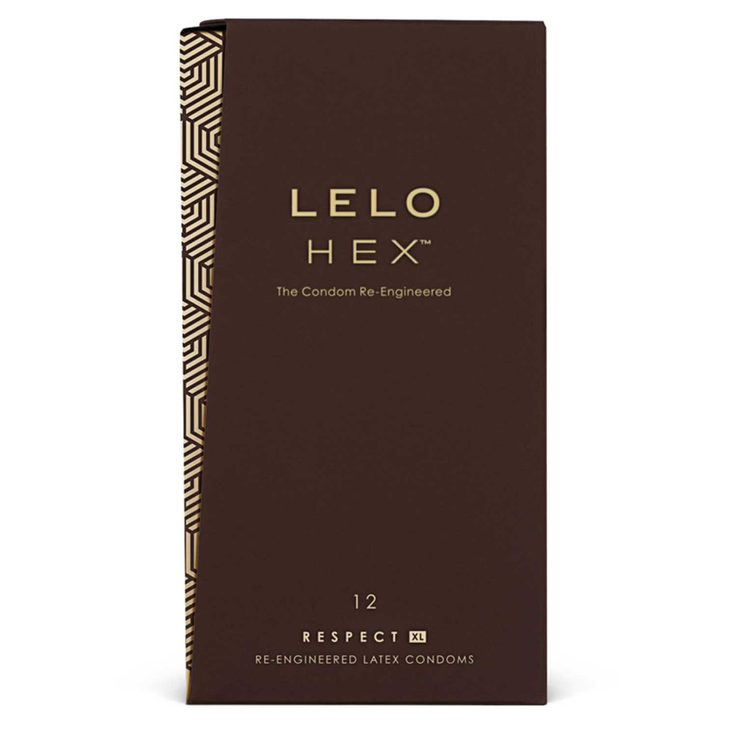 Lelo XXL-Kondome HEX XL Kondome 12-er Pack