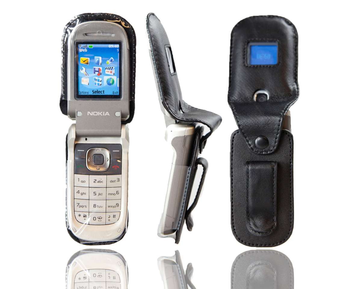 Handytasche caseroxx Handytasche mit Gürtelclip für Nokia 2760, schwarz