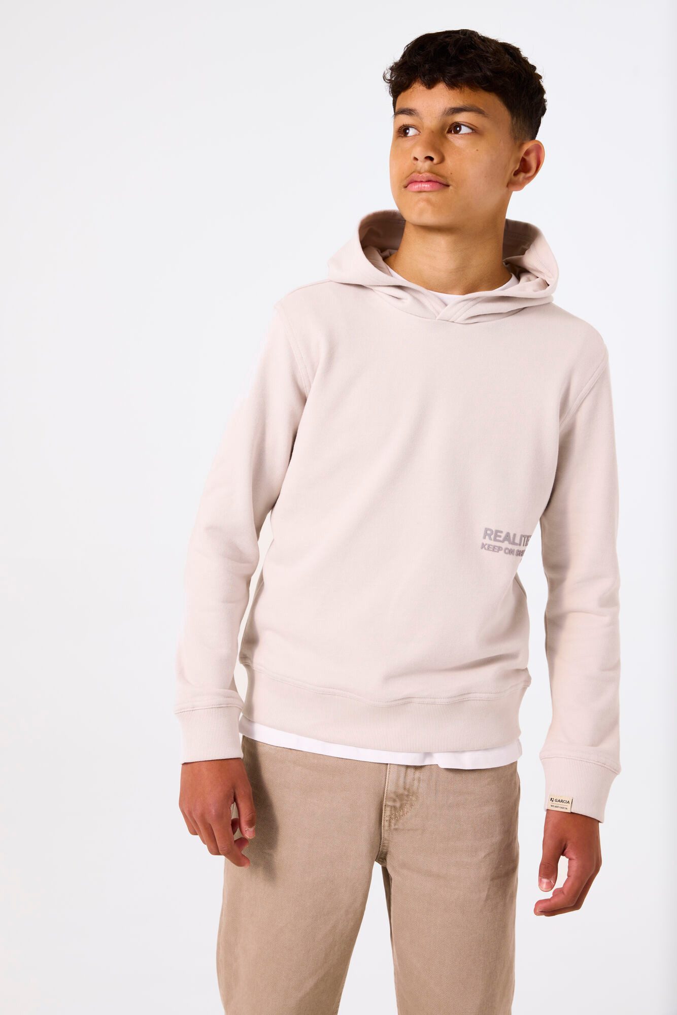 Garcia Hoodie mit Schriftzug günstig online kaufen