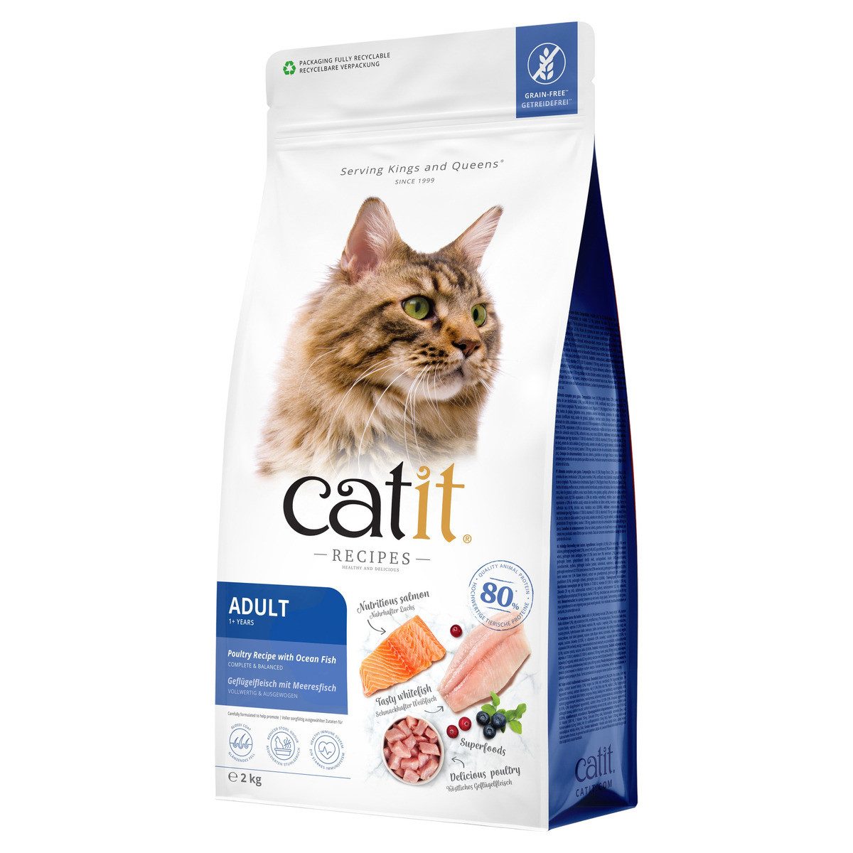 Catit Recipes Adult Fisch 2 kg