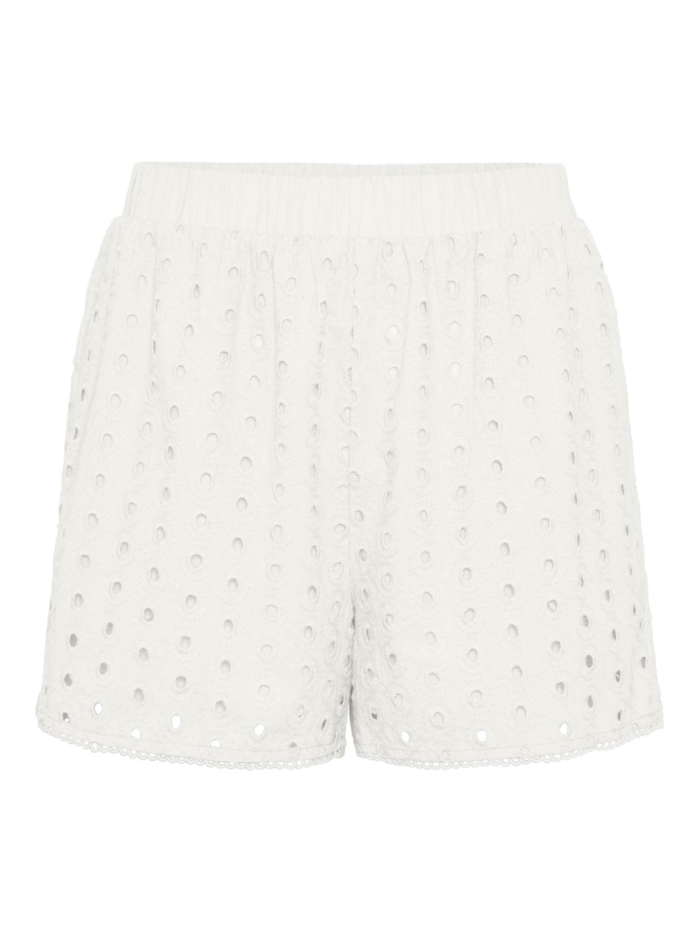 pieces Shorts Højtaljede (1-tlg) Lochmuster