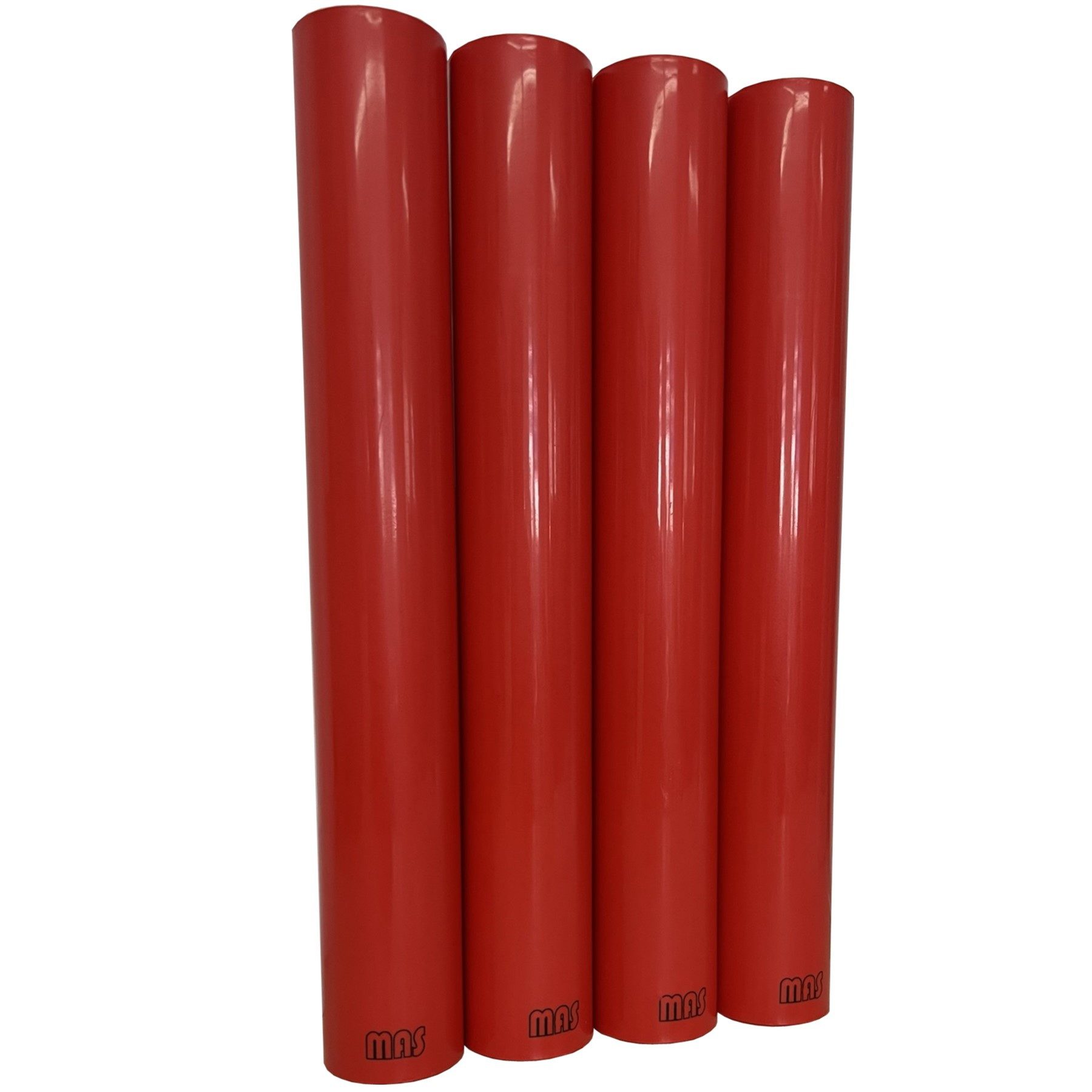 move and stic 4er Set 35 cm Rohr Konstruktionsspielsteine, (Erweiterungsset), für Indoor und Outdoor