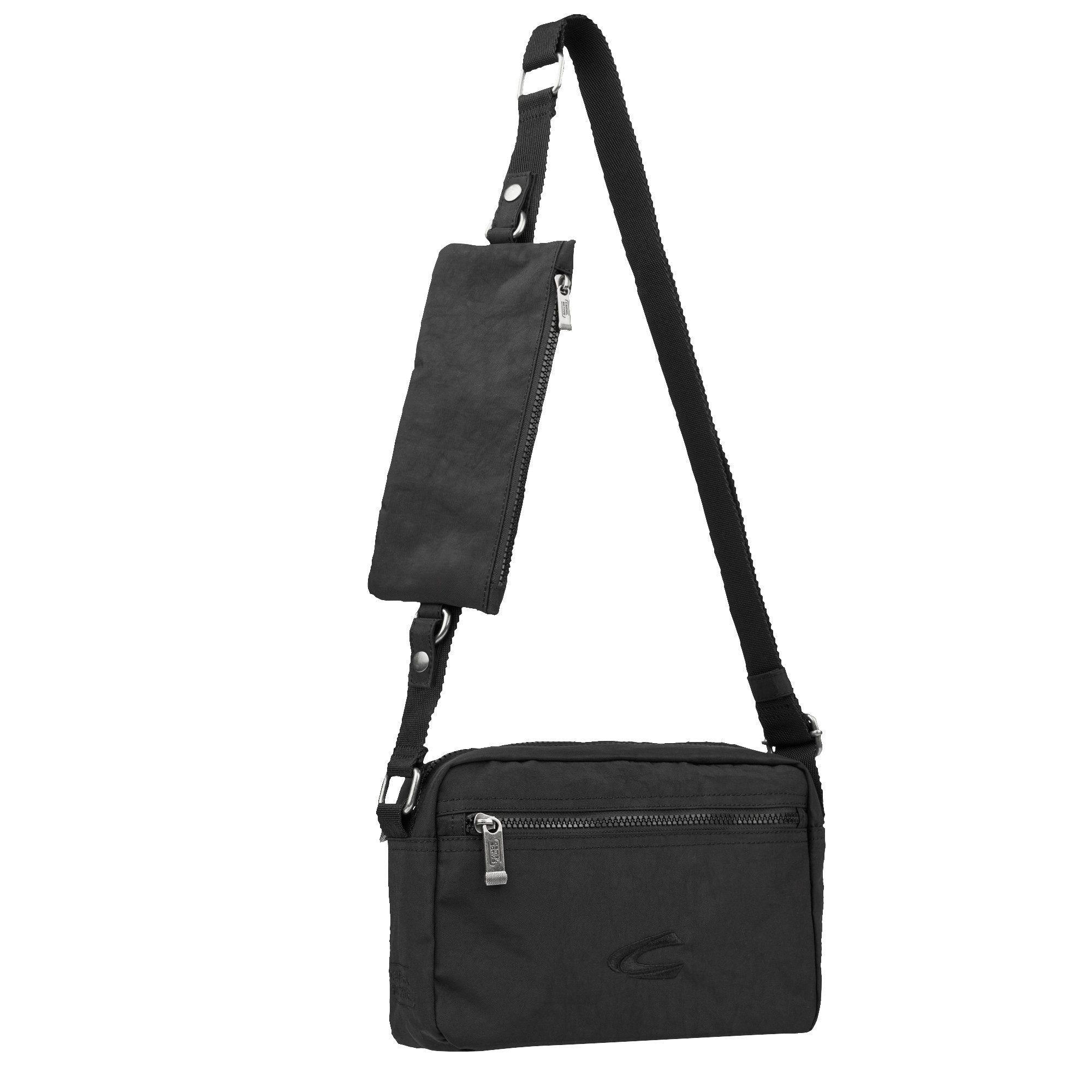 camel active Handtasche Journey, vielseitiger Begleiter aus robustem Nylon und mit leichtem Gewicht