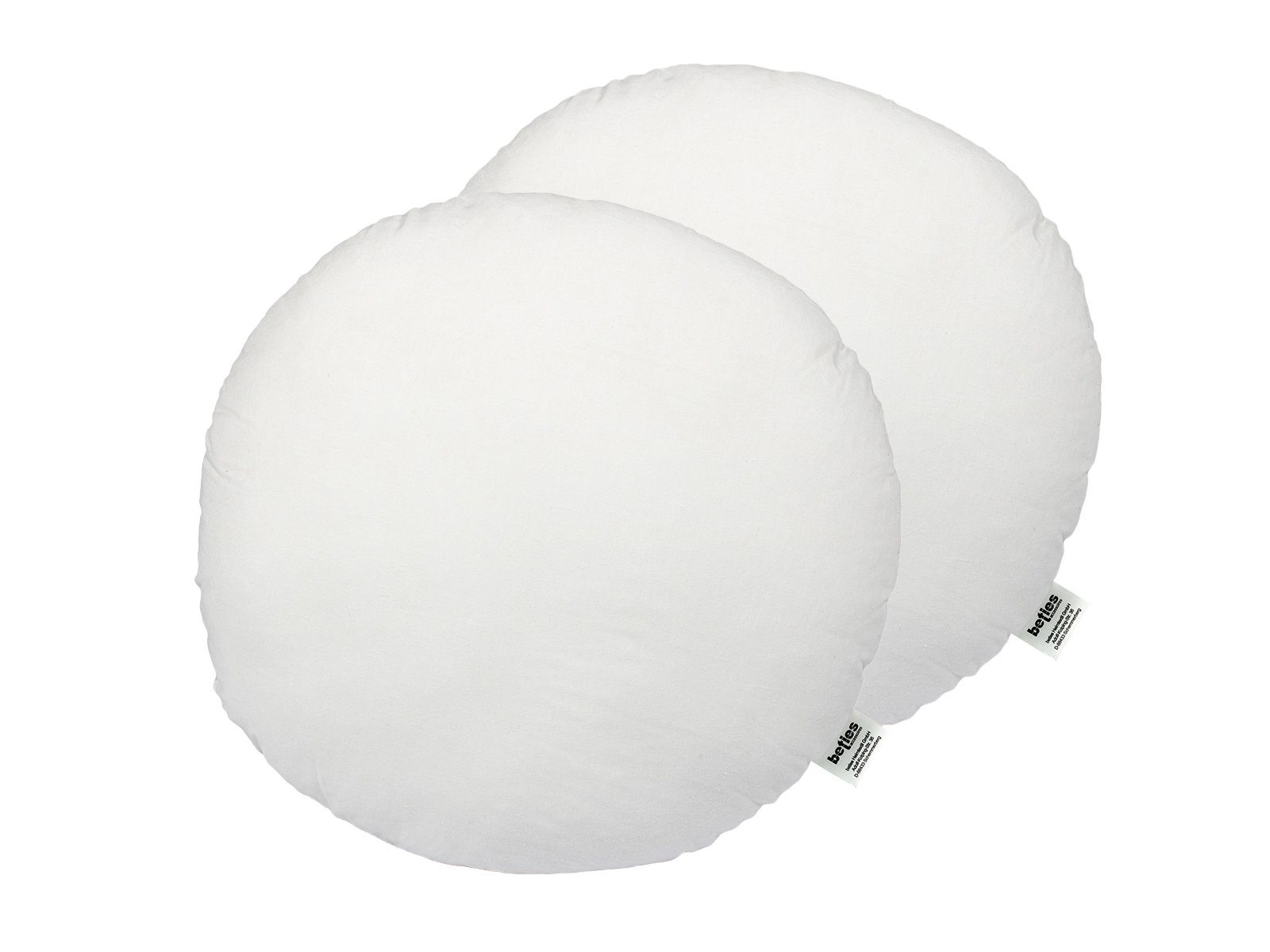beties Sofakissen PublikFree, (Set, 2 St., 2 Stück PublikFree Подушкиfüllung), rund ca. 40 cm Ø 2er-Set