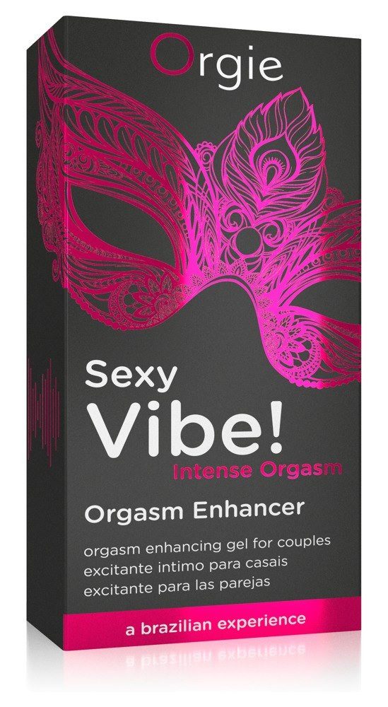 Orgie Stimulationsgel Sexy Vibe! Intense Orgasm Intimgel mit Kribbeleffekt, 1-tlg., Mit vibrierendem Kribbel- Wärme- und Kühleffekt