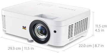 Viewsonic PX706HD 3D Heimkino DLP Portabler Projektor (3000 lm, 1920 x 1080 px, Full-HD, HDMI, 5 Watt Lautsprecher, 1.2x optischer Zoom)