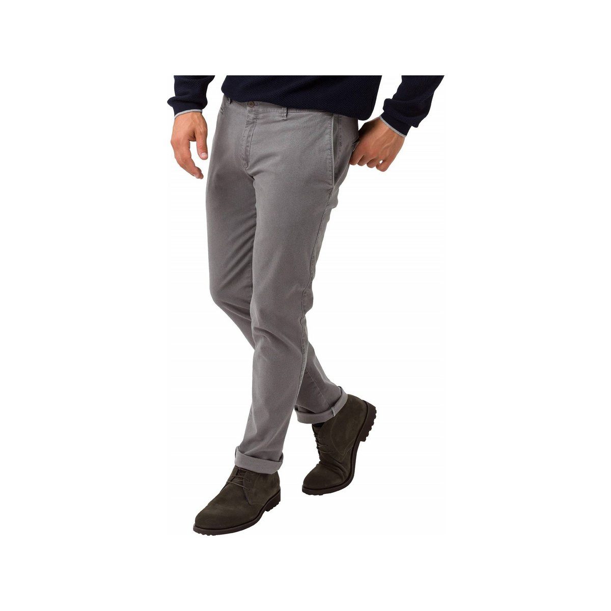 Leineweber 5-Pocket-Jeans silber (1-tlg)