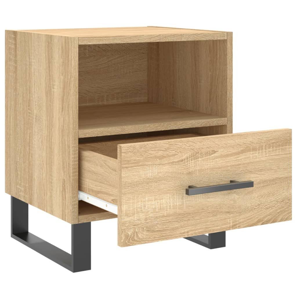 vidaXL Nachttisch Nachttisch Sonoma-Eiche 40x35x47,5 cm Holzwerkstoff (1-St)