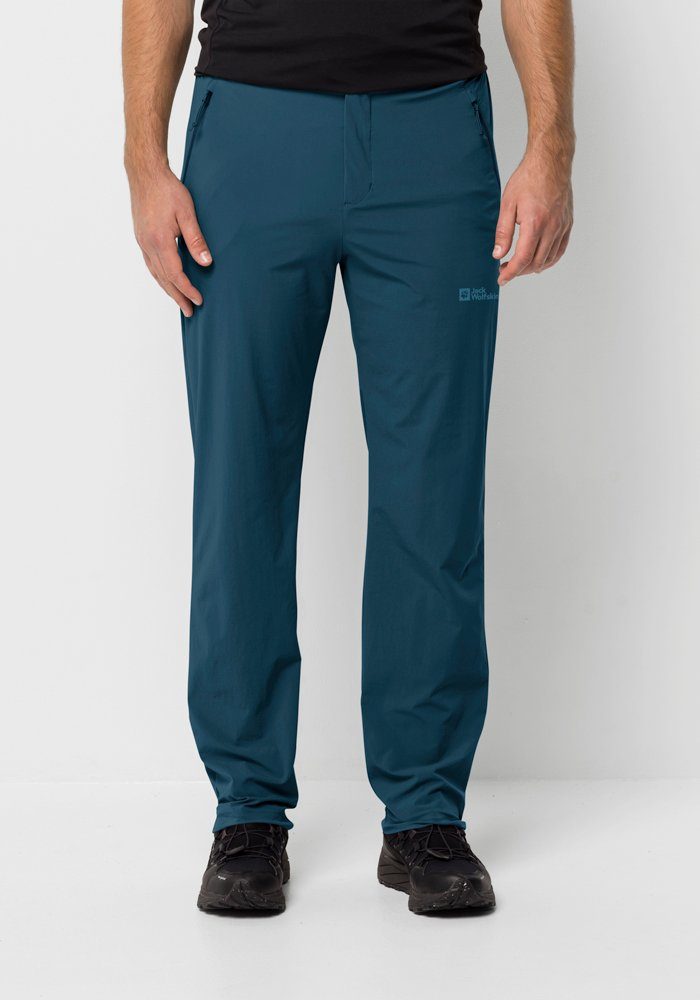 PANTS Outdoorhose Wolfskin dark-sea PRELIGHT M Jack