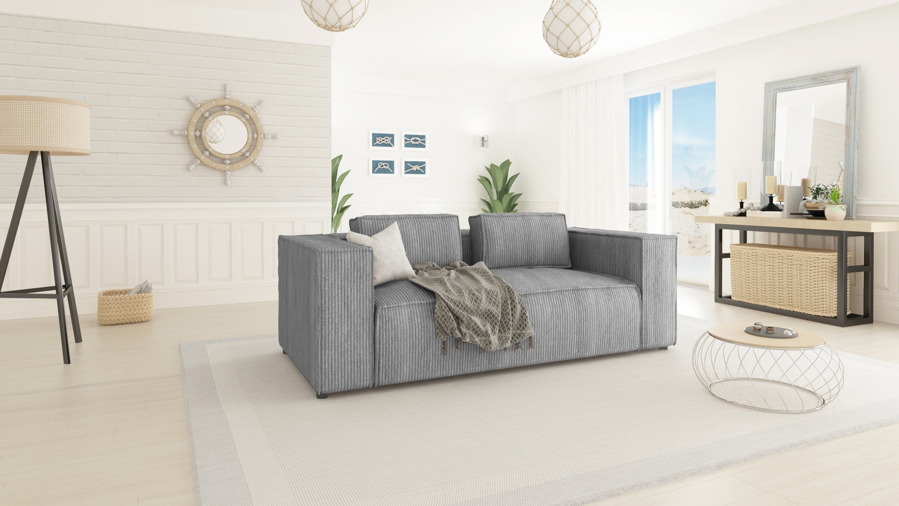 S-Style Möbel 2-Sitzer Sofa Renne aus günstig online kaufen