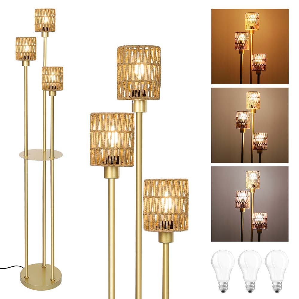 Lapamax LED Stehlampe Dimmbare Stehlampe Wohnzimmer günstig online kaufen