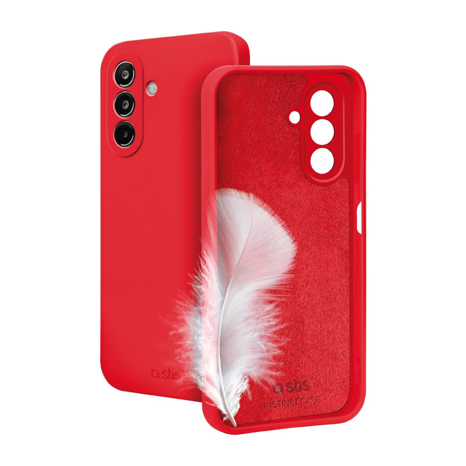 sbs Handyhülle Instinct Hülle für Samsung A17, Red