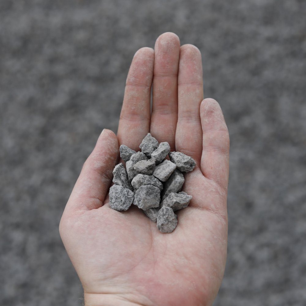 CM-Gartendesign Lavasteine Lavamulch, (8/16mm, anthrazit), 5kg