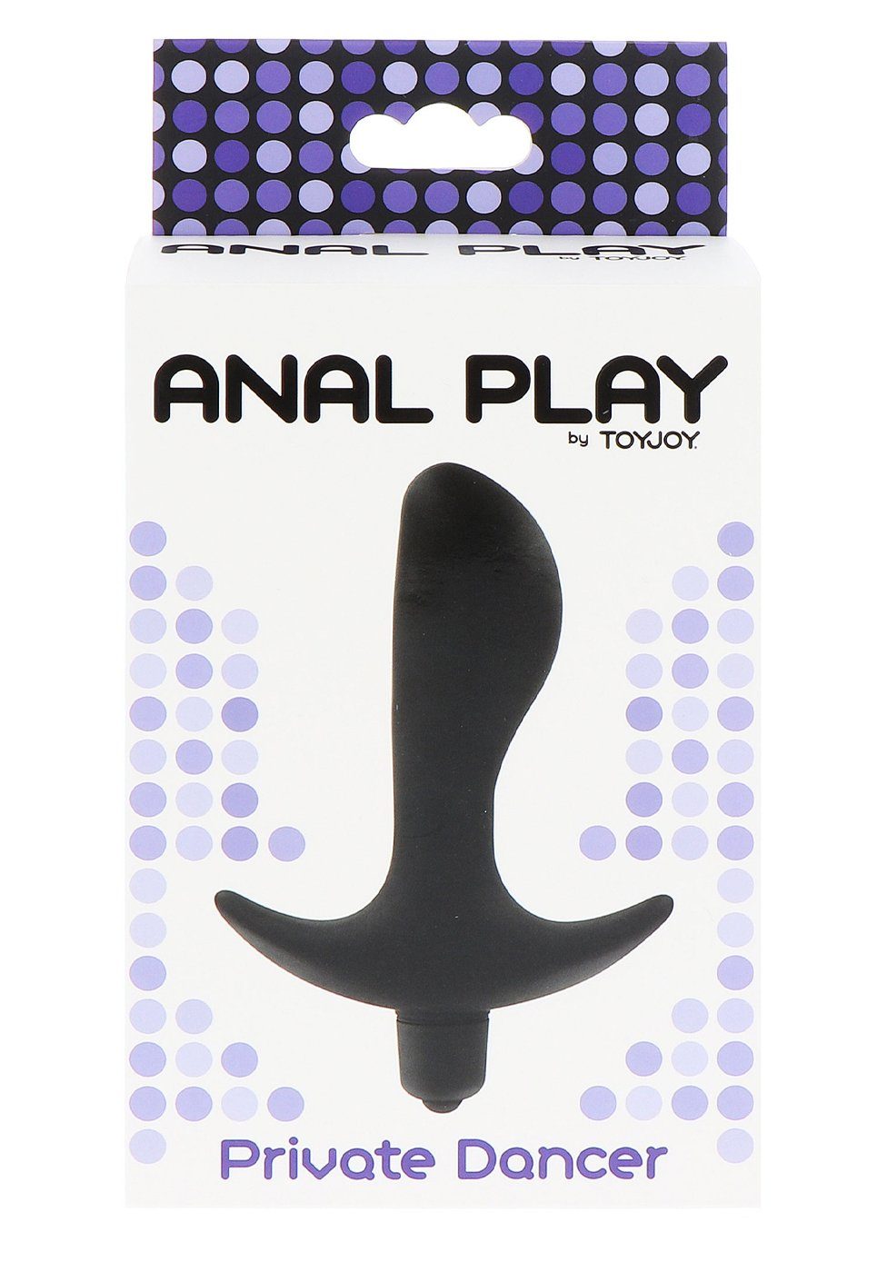 schwarz Analvibrator Analplug mit - Vibration TOYJOY