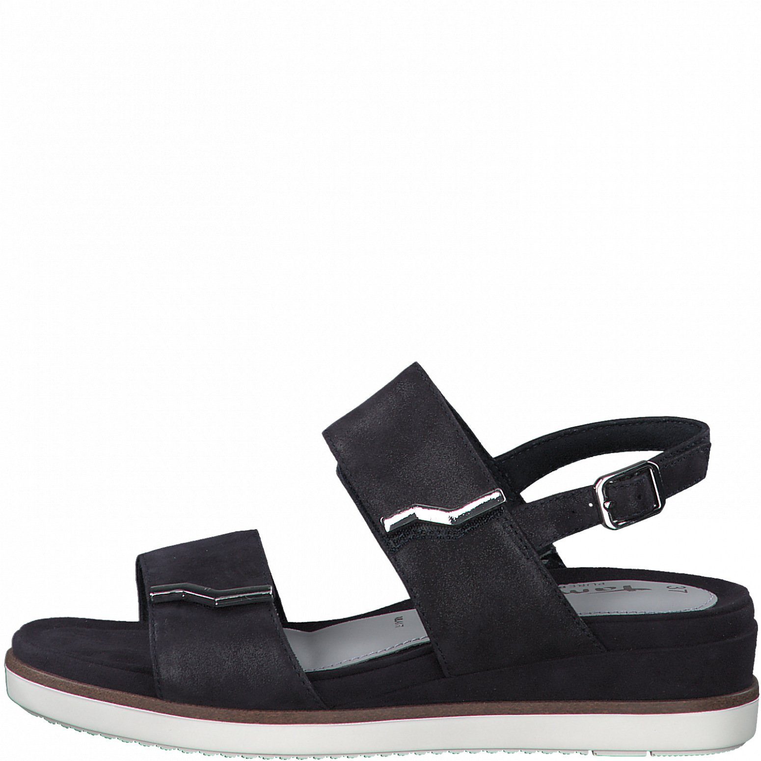 TAMARIS Damen Plateau Keilsandale 1-28247-26-860 navy pearl / blau Sandale