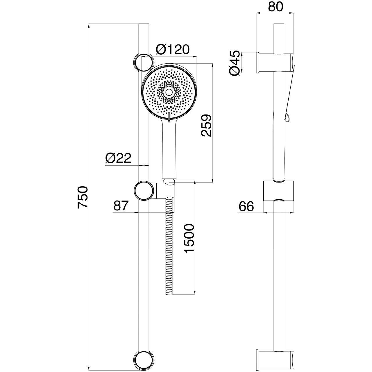 Euroshowers GmbH Brausegarnitur günstig online kaufen