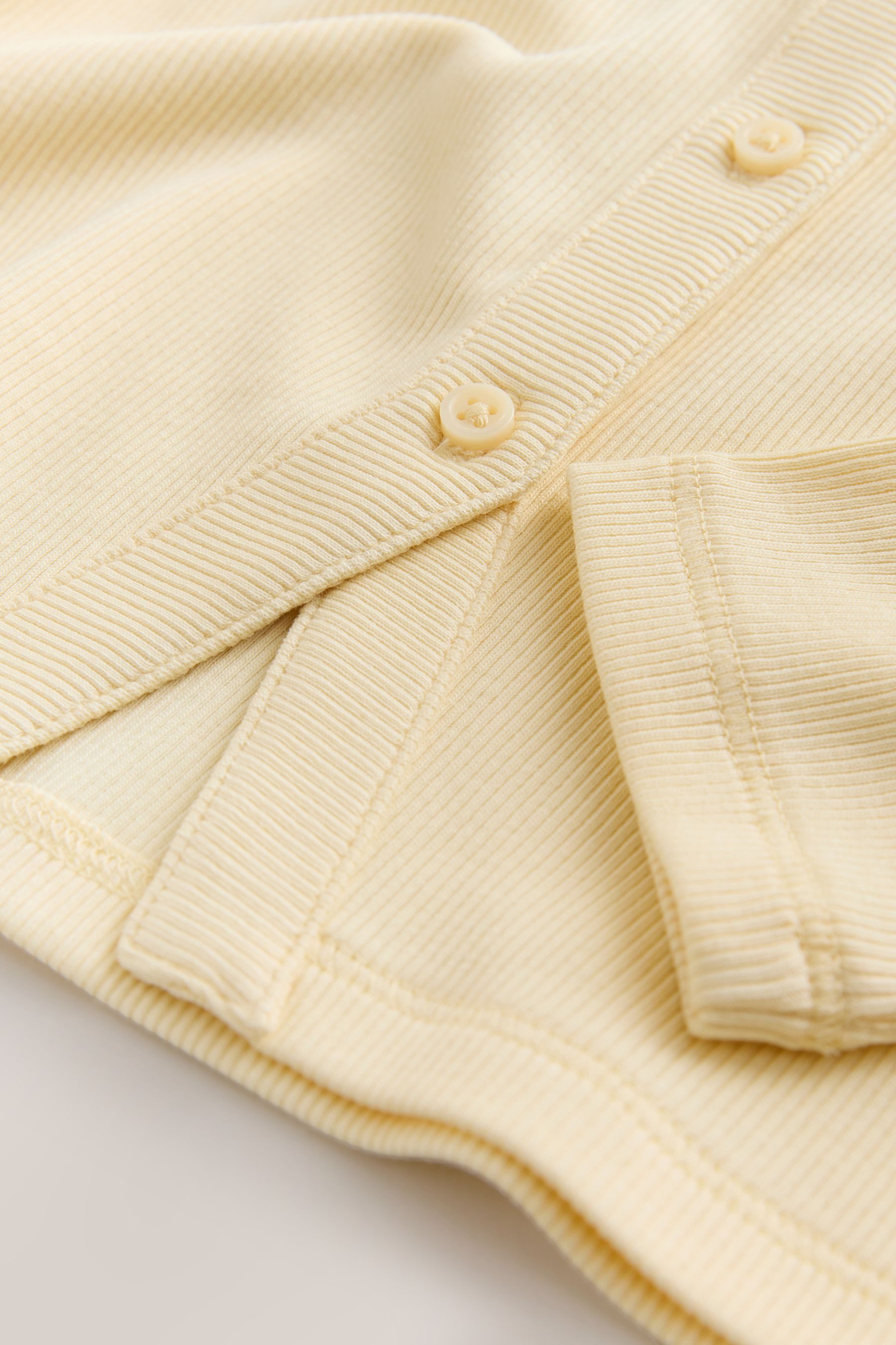 Next Strickjacke Gerippte langärmelige Strickjacke (1-tlg)